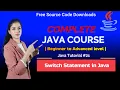 Switch Statement in Java HINDI