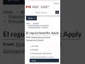 How to apply for EI