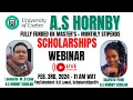 Lagu LIVE WITH UK HORNBY SCHOLARS ON HOW TO SUCCESSFULLY APPLY | NO IELTS UNTIL ADMITTED | #EXETER