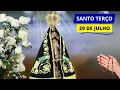 Lagu SANTO TERÇO DE APARECIDA DE HOJE - 29/07/2024 | MISTÉRIOS GOZOSOS | 17ª SEMANA DO TEMPO COMUM