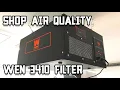 Installing My WEN 3410 Filter Shop Air Filtration