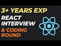 React Interview Experience Live Coding MUST WATCH