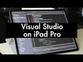 How to use Visual Studio on iPad pro with new Sidecar feature in iPad OS