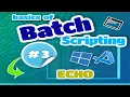 Basics of Batch Scripting - 03