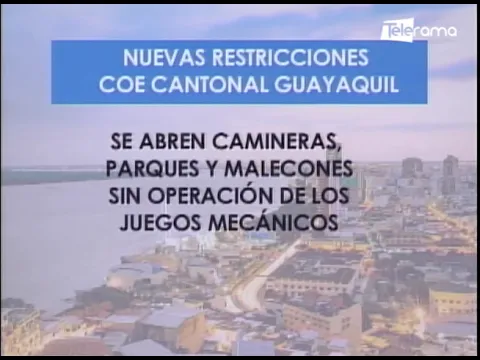 Nuevas restricciones en Guayaquil por crisis de covid-19
