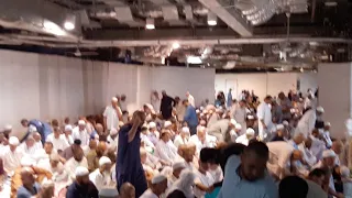 لحظات انتظار الافطار من ساحات المسجد الحرام       رمضان   دندنها