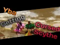 Yba Halloween Update Getting Cursed Scythe