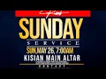 Lagu Kisian Main Altar| Sunday Service