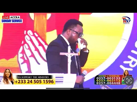 Video Thumbnail: Sofo Asiamah And Church Members Cry On First Day At Church After Agradaa Was Sentenced 15 Years