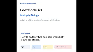 leetcode 43 multiply strings