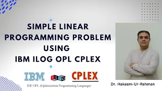 How to Solve Linear Programming Problems in IBM ILOG CPLEX Optimization Studio OPL Tutorial