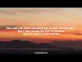 Marino - The Devil Wears a Suit and Tie (Lyrics)