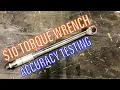 Pittsburgh in Drive Click Type Torque Wrench - Accuracy Test and 2 Year Review Harbor Freight