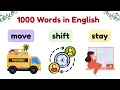 Download Lagu 🗣️Daily English Vocabulary🔑 1000 Everyday Nouns \u0026 Verbs for Beginners