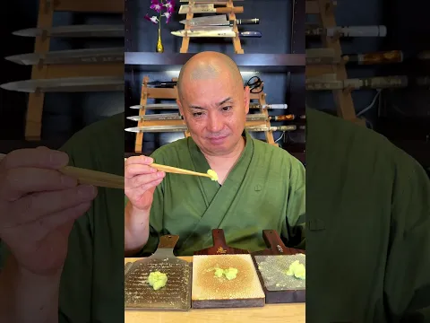 THE WAY YOU GRATE WASABI CHANGES EVERYTHING 🌱🍣