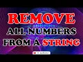 How to remove all the numbers digits from a string in Swift 5 it-guru kz