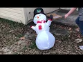 MY SNOWMAN MELTED