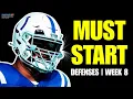 5 Must Stream Defenses for 2025 Fantasy Football Week 8