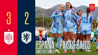 La Selección Española Sub-19 remonta ante Países Bajos y se lleva la victoria (3-2)  🔴 SEFUTBOL
