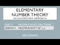 03-02 The Mobius Function