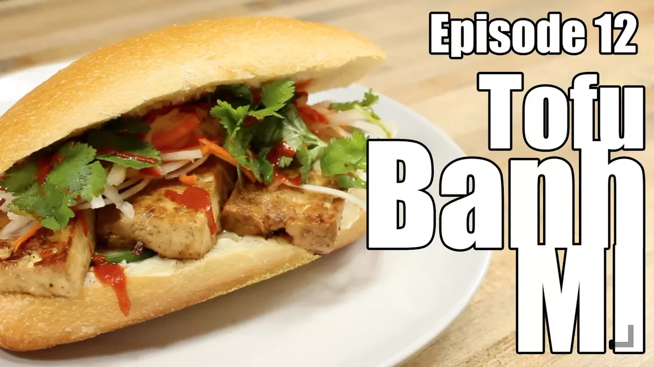 Easy Tofu Banh Mi Sandwich Recipe - Lunch Break Episode 12