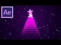 Christmas Tree Animation in After Effects - After Effects Tutorial