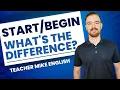 Download Lagu How to use START and BEGIN in English (What's the difference?!)