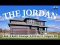 Touring The Jordan A Model Home by D R Horton in Rogers MN