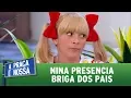 Download Lagu Nina presencia briga dos pais | A Praça é Nossa (26/10/17)