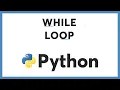 Python for Beginners - 6 Python While Loop Break Continue Python Full Course Python In Telugu