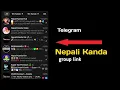 Nepali Kanda Group 2026 Telegram Link 10 best telegram nepali kanda group link