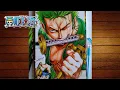SPEED COLORING Roronoa Zoro One Piece