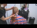 2026-24 Tamar - long red hair shaved to buzzcut