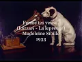 Sibille Madeleine, Ferme tes yeux    Lazzari   La lepreuse