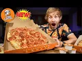 Eating Little Caesar s NEW 100 Pepperoni Pizza