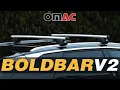 How to Install OMAC Boldbar BOLDBAR v2 Omac Roof Rack Installation DACHTRAGER - QUERTRAGER