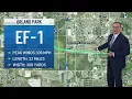 Where the 5 confirmed tornadoes that touched down in Chicago area on Tuesday hit