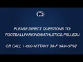 Penn State Football Traffic and Parking Town Halls Session 2