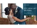 City View Loft Chicago Styled Wedding