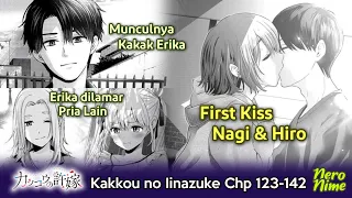 munculnya kakak erika hingga first kiss nagi dan hiro bahas kakkou no iinazuke chp 123 142