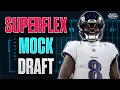 2026 PPR Superflex Fantasy Football LIVE Mock Draft 12-Team Redraft Strategy Picks