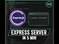 Express js Tutorial for Beginners 2026 Build Your First Server Bangla