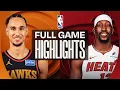 HAWKS at HEAT FULL GAME HIGHLIGHTS April 12 2026