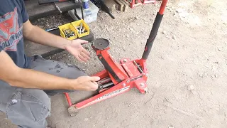 Pittsburg Floor Jack Won t Come Down Let s Fix iT