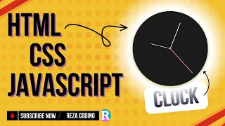 Build a REAL Clock with HTML CSS JavaScript Beginner Friendly