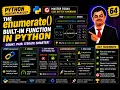 Python 64 enumerate Function in Python Pythonic Indexing Explained Python Series