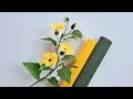 How To Make Black-eyed Susan Vine Paper Flower Paper Flower Goc nho Handmade