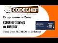 THREE DICES THREDICE - July Starters 6 2021