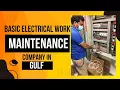 basic electrical work in maintenance company gulf electrical work KK technical Dubai