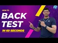 Backtest Algo Trading Strategy in 5 Steps Algo Trading India AlgoTest